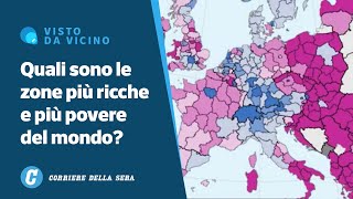 Ricchi e poveri d’Europa ecco la mappa delle diseguaglianze [upl. by Berwick]