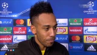 ENTREVISTA A PIERREEMERICK AUBAMEYANG EN MADRID [upl. by Brander991]