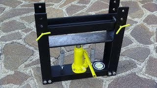 Make a Hydraulic Press  Diy Tools [upl. by Holmen]