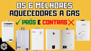 6 MELHORES AQUECEDORES A GAS 2021  VÍDEO ATUALIZADO [upl. by Anemix]