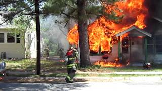 Paris Texas Structure fire [upl. by Ima]