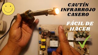 Como hacer un Cautín IR Casero 👍 ¡Fácil de Hacer [upl. by Arahs]