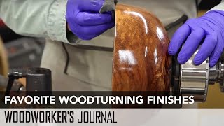 Favorite Woodturning Finishes [upl. by Deloris]