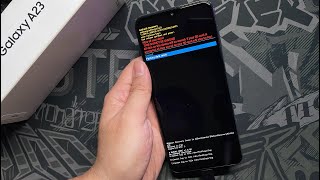 How to Hard Reset Samsung Galaxy A23 [upl. by Atnauqal]