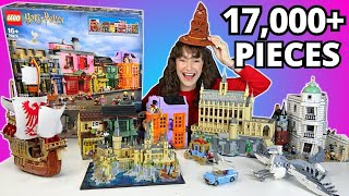 Building Harry Potter LEGO Sets for 50 Hours [upl. by Arvy]