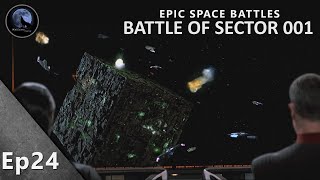 EPIC Space Battles  Battle of Sector 001  Star Trek First Contact [upl. by Aicemat939]