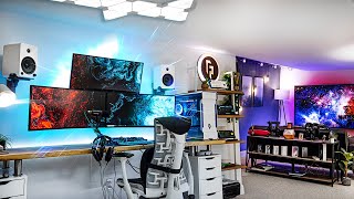 My 2021 ULTIMATE Gaming Setup amp YouTube Studio Tour [upl. by Alemac]