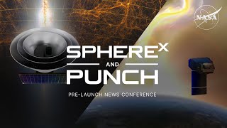 SPHEREx and PUNCH PreLaunch News Conference [upl. by Eceined6]