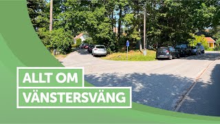 Ta körkort  Vänstersväng korsning  landsväg [upl. by Kahl]