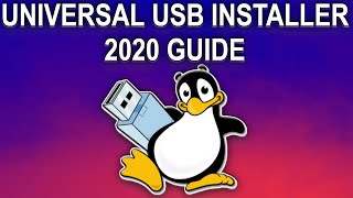 Universal USB Installer Installation and How to Create a Bootable USB Guide 2020 [upl. by Tterrej]