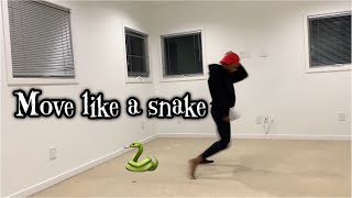 MOVE LIKE A SNAKE TUTORIAL NEW INTRO SONG FT SUBS  Nicole TV [upl. by Bocaj]