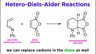 Pericyclic Reactions Part 2 HeteroDA Reactions and 13Dipolar Cycloadditions [upl. by Erodoeht]