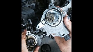 Ford Ecoboost Vacuum Pump Removal and Installation [upl. by Polloch]