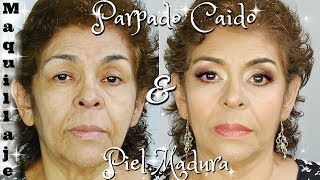 Maquillaje De Ojos Parpados Caidos  Paso A Paso Profesional GlamJackie [upl. by Calendre957]