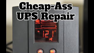 Repair your APC Battery BackupThe Wrong Way [upl. by Eenahpets]