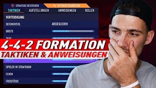 FIFA 21 442 BESTE TAKTIKEN amp ANWEISUNGEN 🔥 [upl. by Preiser23]