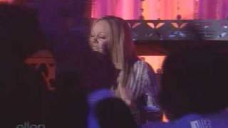 Mariah Carey  We Belong Together Live  Ellen Show 2005 [upl. by Sewellyn]