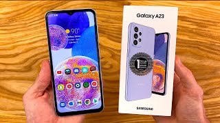 Samsung Galaxy A23 Unboxing amp First Impressions [upl. by Heger]