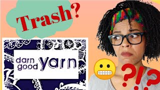 Yarn Review Watch Before You Buy Darn Good Yarn Subscription Box [upl. by Rosalynd453]