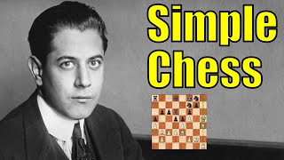 Capablanca Shows How to ATTACK Without CALCULATING [upl. by Yasui]