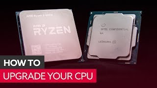 Upgrade your CPU in four simple steps  Processor install [upl. by Ralyks]