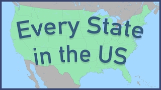 Every State in the US [upl. by Napra787]