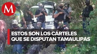 Seis grupos del crimen organizado se disputan Tamaulipas [upl. by Chitkara772]