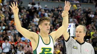 Hunter Willits becomes fourtime state wrestling champion [upl. by Given]