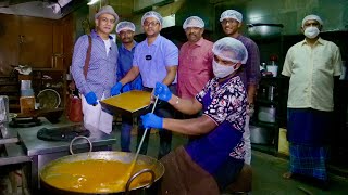 Bengaluru’s Most Popular MYSORE PAK DUMROTE  Original SRI VENKATESHWARA SWEETMEAT STALL 100 Years [upl. by Colwin17]