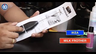 IKEA MILK FROTHER Review amp Battery Installation [upl. by Hunfredo]