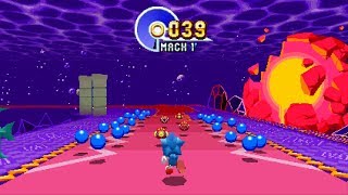 Sonic Mania  ALL CHAOS EMERALDS SPECIAL STAGES UNLOCK SUPER SONIC [upl. by Icken]