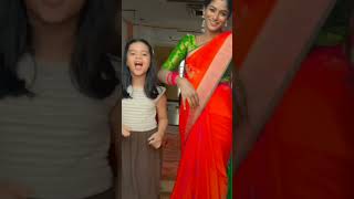 Bharathi Kannamma vinusha devi latest dance [upl. by Eniarol]