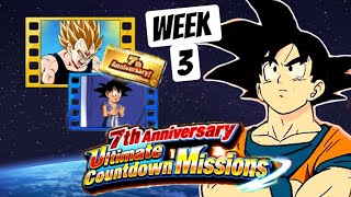 USE A SUPPORT MEMORY HOW TO COMPLETE THE 77 SUMMON TICKET BASIC MISSIONS WEEK 3 DBZ DOKKAN BATTLE [upl. by Esiocnarf]