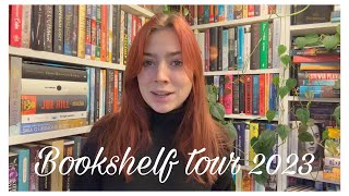 BOOKSHELF TOUR 1 📚 POZNAŃ 2023 📖 [upl. by Welby]