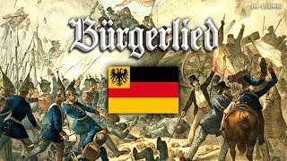 Bürgerlied German revolution songEnglish translation [upl. by Sucramel]