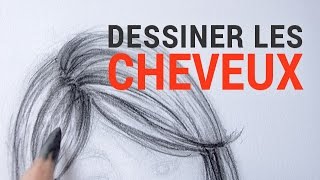 Méthode pour dessiner les cheveux [upl. by Hamish]