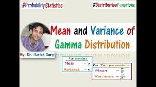 Mean and Variance of Gamma Distribution [upl. by Trbor]