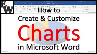 How to Create and Customize Charts in Microsoft Word [upl. by Anuaf335]