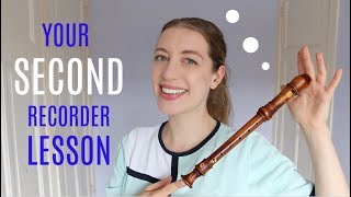 Your SECOND recorder lesson  Team Recorder [upl. by Luisa]