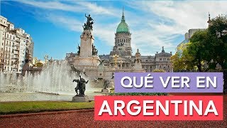 Qué ver en Argentina 🇦🇷  10 Lugares Imprescindibles [upl. by Sunda]