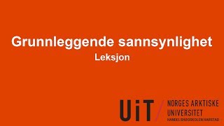 Sannsynlighetsregning  Grunnleggende sannsynlighet uniform sannsynlighet relativ frekvens [upl. by Rocker959]