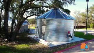 Rainwater Collection System  Tanks overview [upl. by Anitsirc]