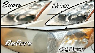 How To Clean Headlights Easy Simple [upl. by Constantin]