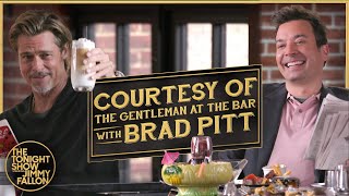 Courtesy of the Gentleman at the Bar w Brad Pitt [upl. by Latoyia]