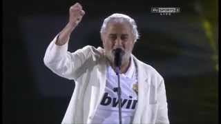 Plácido Domingo  HALA MADRID 1112 League Celebration [upl. by Eelydnarb]