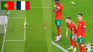 Portugal vs France Full Penalty Shootout  Reactions After The Match Fan View [upl. by Zosima170]