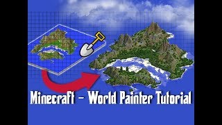 World Painter TUTORIAL  How To Create Custom Minecraft Maps [upl. by Margot]