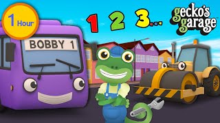 The Best of Geckos Garage  Learning Videos For Toddlers  Trucks For Children [upl. by Gnal]