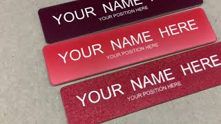 Earn Money engraving desk signs NAMEPLATES [upl. by Notgnirra]