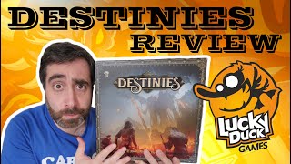 Destinies  Board Game Review [upl. by Panthea]